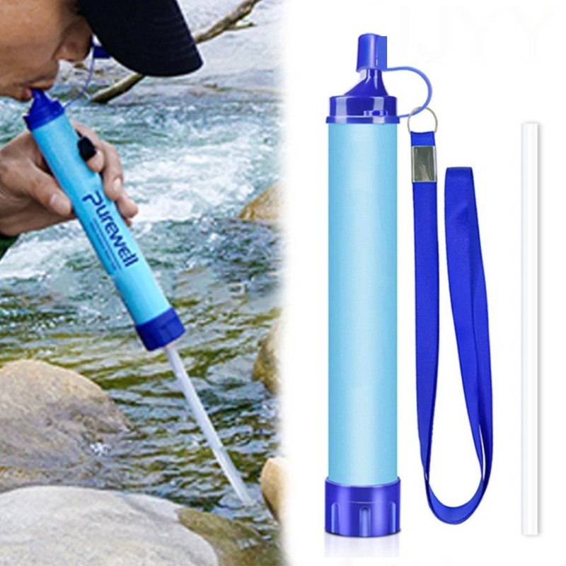 Outdoor Adventure Backpack - Filtro d'Acqua Portatile per Escursionismo, Purificatore