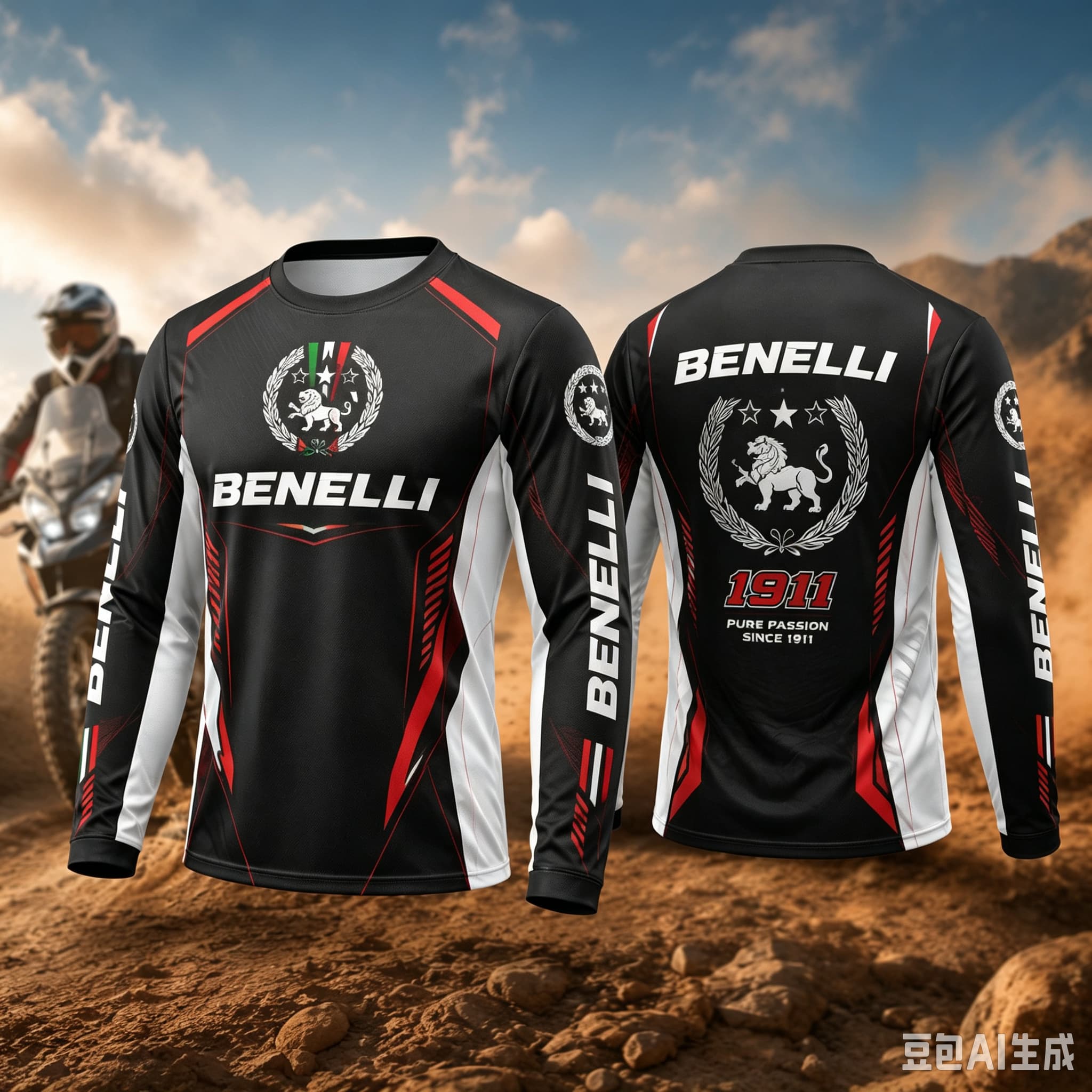 Outdoor Adventure Outfit - Nuova Maglietta Benelli Rider 2027 a
