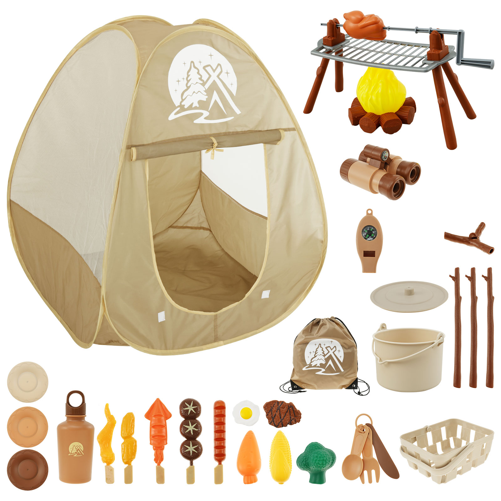 Outdoor Adventure Kit For Kids - Set di giocattoli da campeggio per