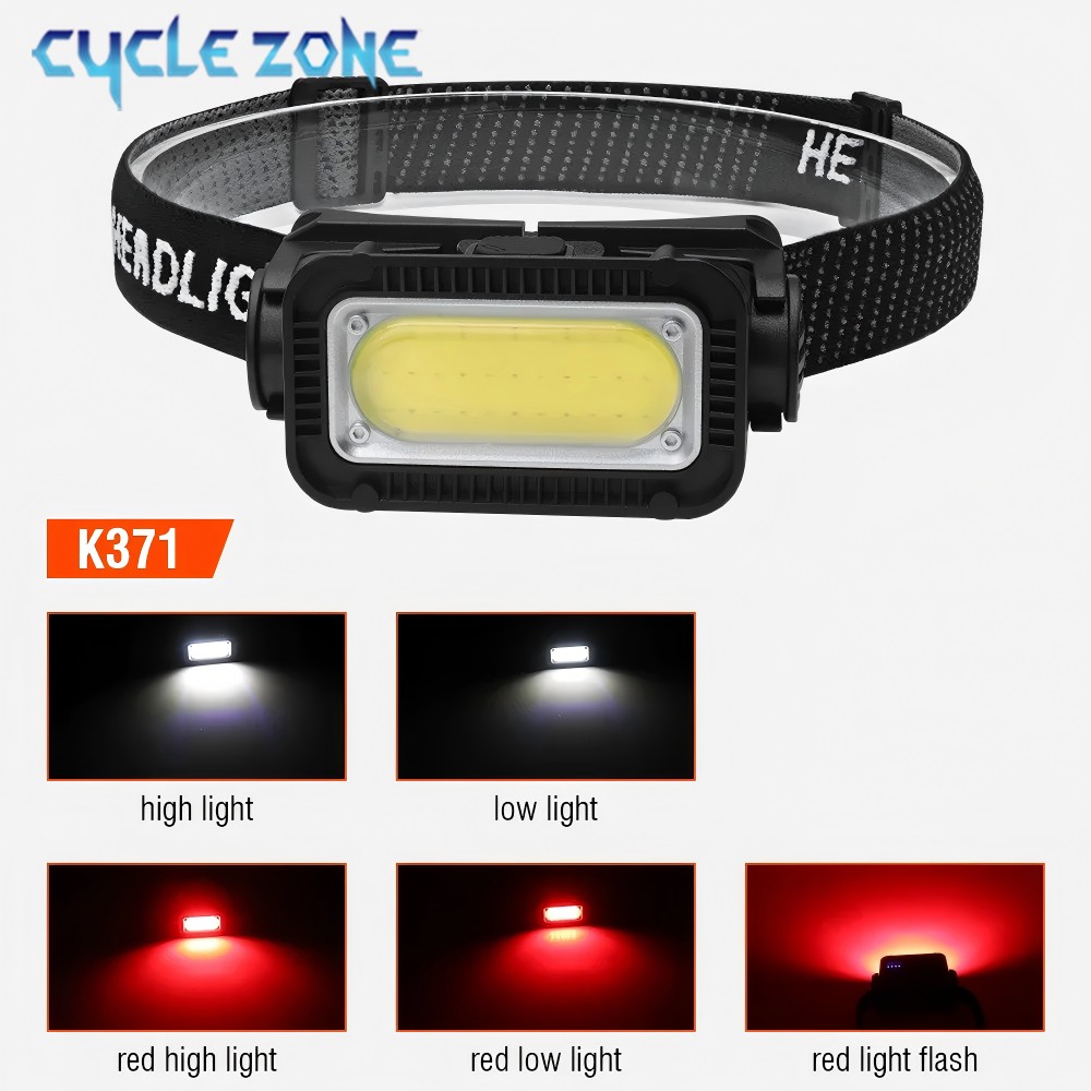 Potente lampada frontale di ri - Outdoor Adventure Zone recensione e prezzo