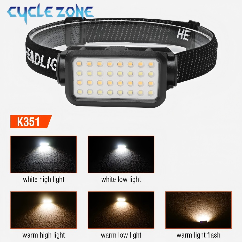 Potente lampada frontale di ri - Outdoor Adventure Zone recensione e prezzo