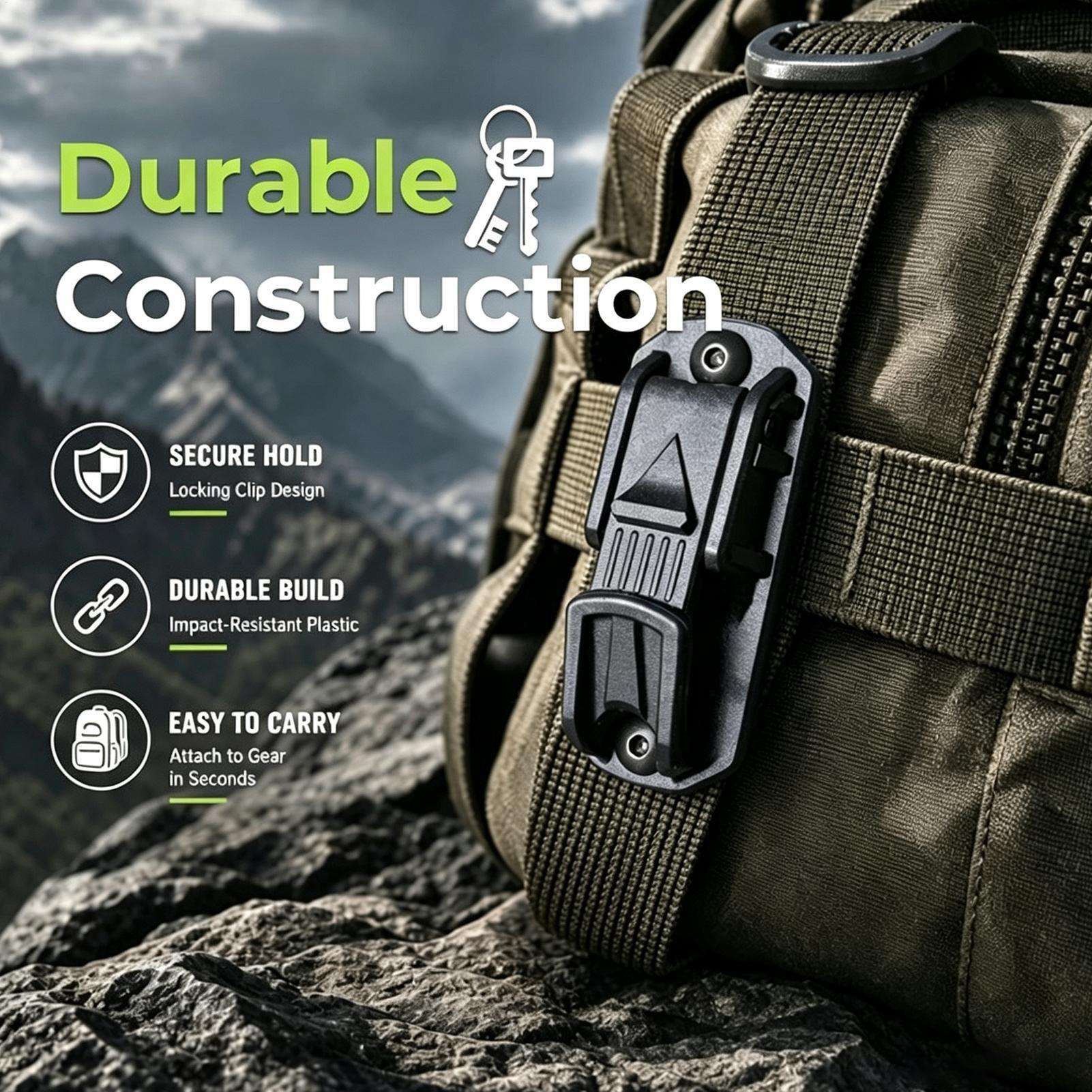 1 pz. Clip per cintura con por - Outdoor Adventure Backpack recensione e prezzo