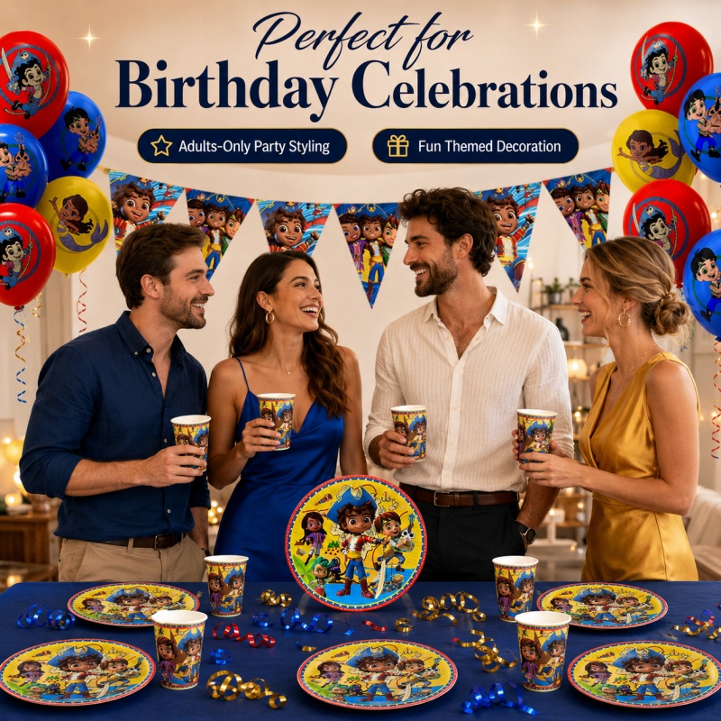 Decorazione per Festa di Compl - Outdoor Adventure Birthday Party recensione e prezzo