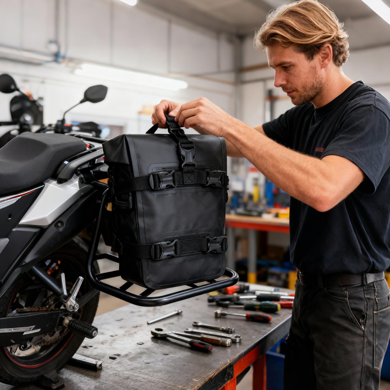 Borsa laterale per moto Zaino  - Outdoor Adventure Backpack recensione e prezzo