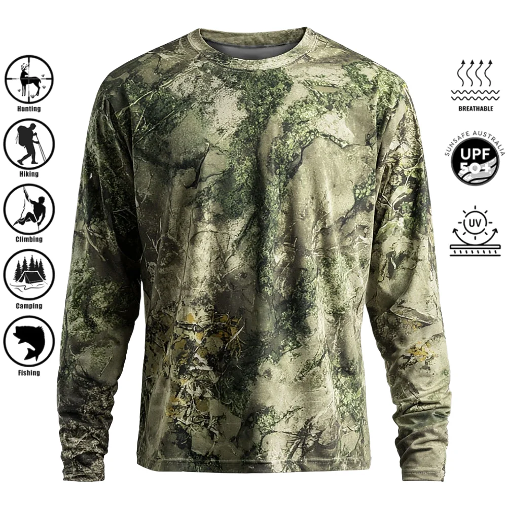 T-shirt da uomo a maniche lung - Outdoor Adventure Trips recensione e prezzo