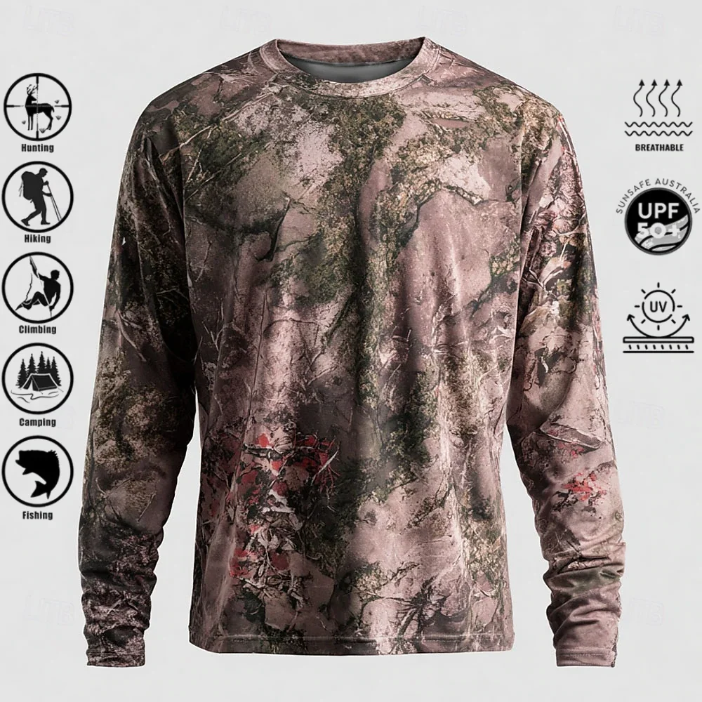 T-shirt da uomo a maniche lung - Outdoor Adventure Trips recensione e prezzo