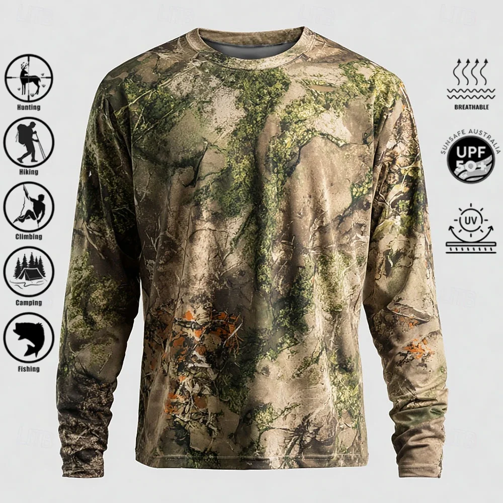 T-shirt da uomo a maniche lung - Outdoor Adventure Trips recensione e prezzo