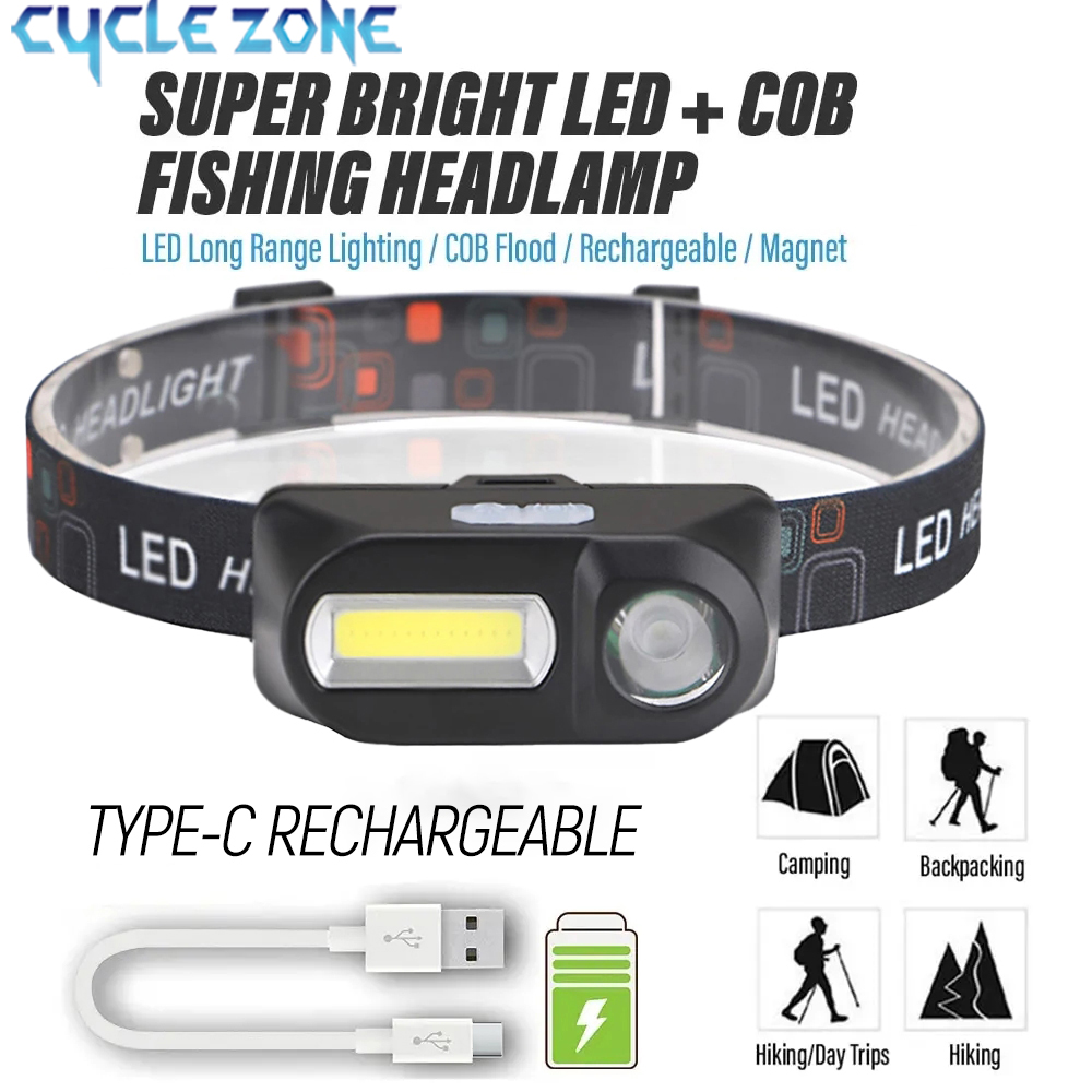 XPE + COB Mini faro ricaricabi - Outdoor Adventure Zone recensione e prezzo