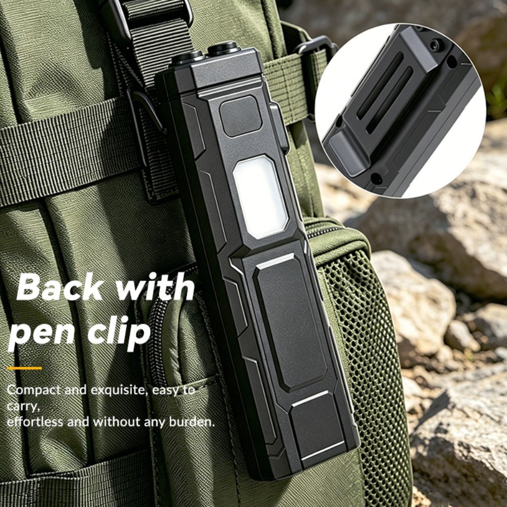 Torcia LED COB EDC con Clip da - Outdoor Adventure Trips recensione e prezzo