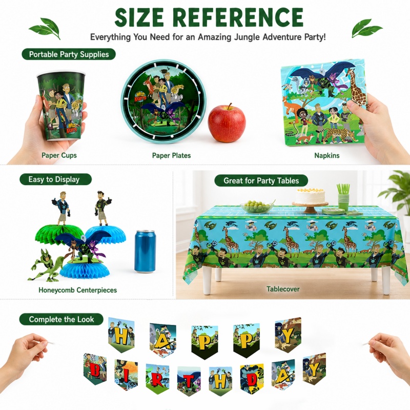 Picnic di Compleanno Wild Krat - Outdoor Adventure Birthday Party recensione e prezzo